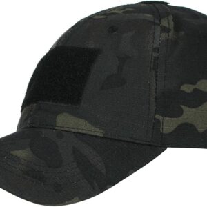 Taktički kačket sa čičkom - Dark Multicam