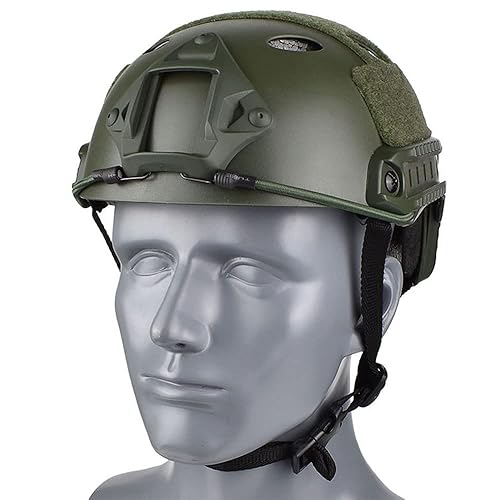 Šlem FAST sa ventilacijom - OD green - Slika 7