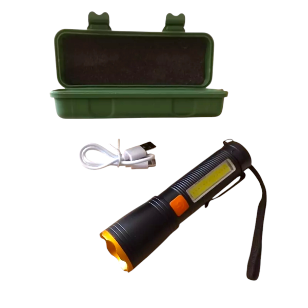 Orange punjiva LED lampa - Slika 3