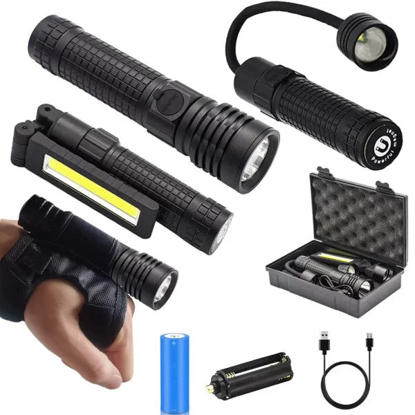 Magnetna LED lampa sa 3 zamenjive glave - Slika 3