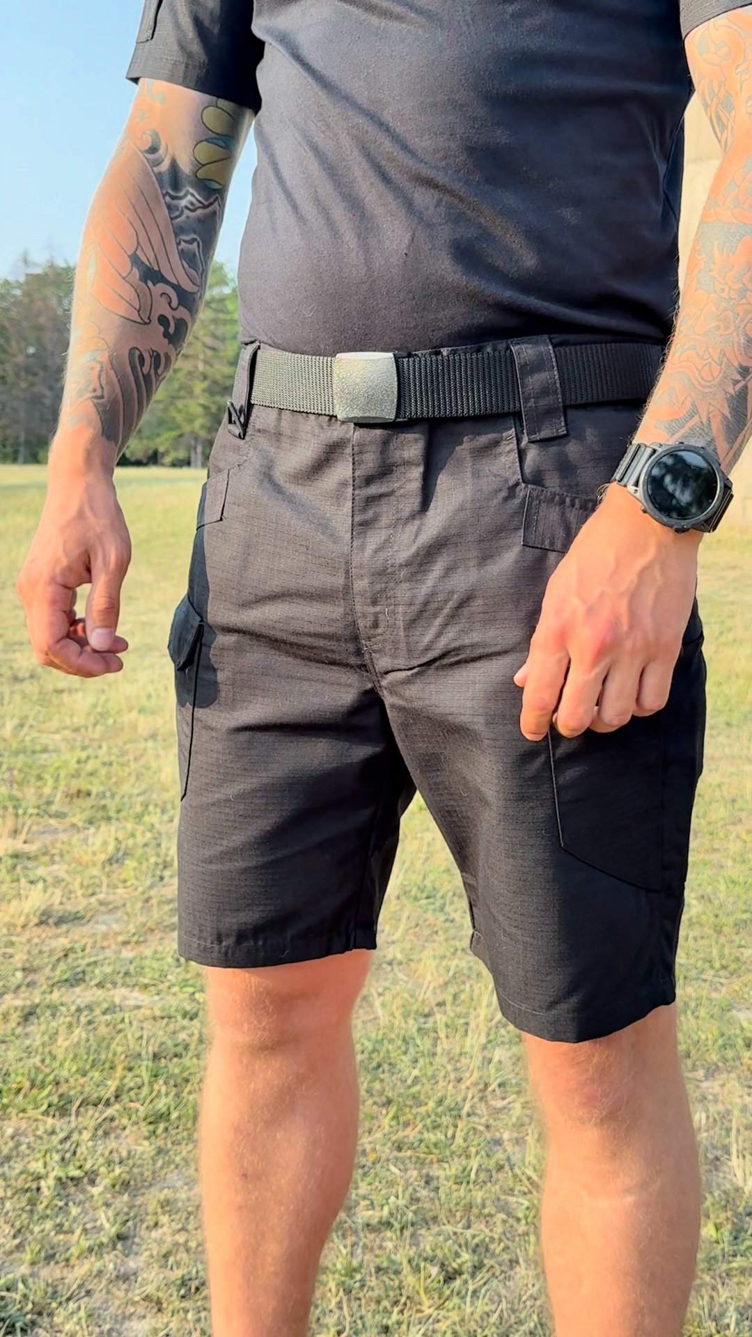 Bermude CTU - Crne - Slika 2